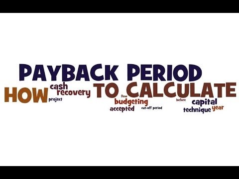 Cara Menghitung Payback Period