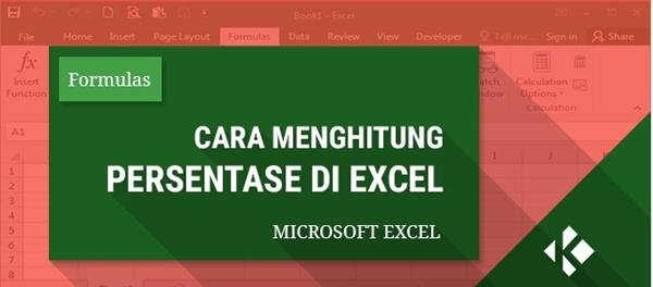 Cara Menghitung Persentase di Excel